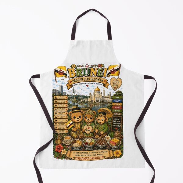 Item preview, Brunei Bandar Seri Begawan – Harmony, Culture and Traditions designed and sold by Cifi64.