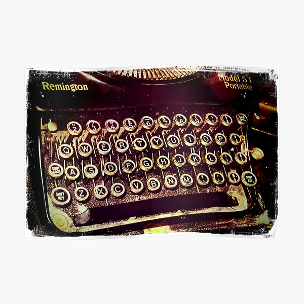 Enigma - Typewriter IV Poster