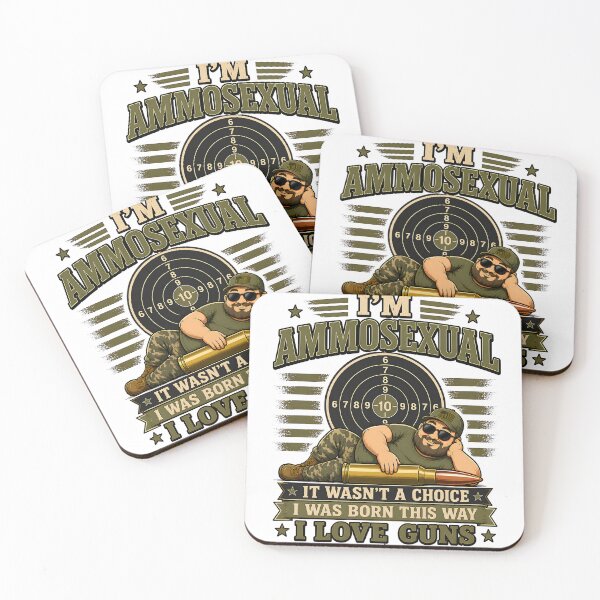 Item preview, I'm Ammosexual It Wasn't a Choice - Guns Lover Gift designed and sold by PixelBlob.