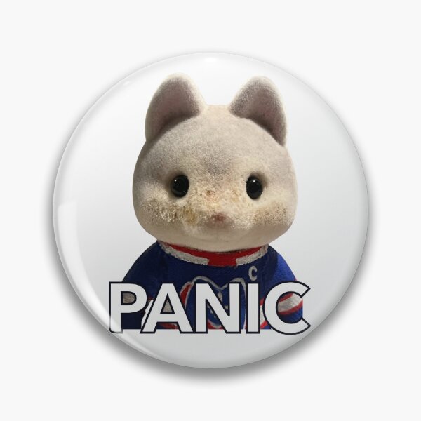 Item preview, Critter Shane panic sticker  designed and sold by crazysadart.