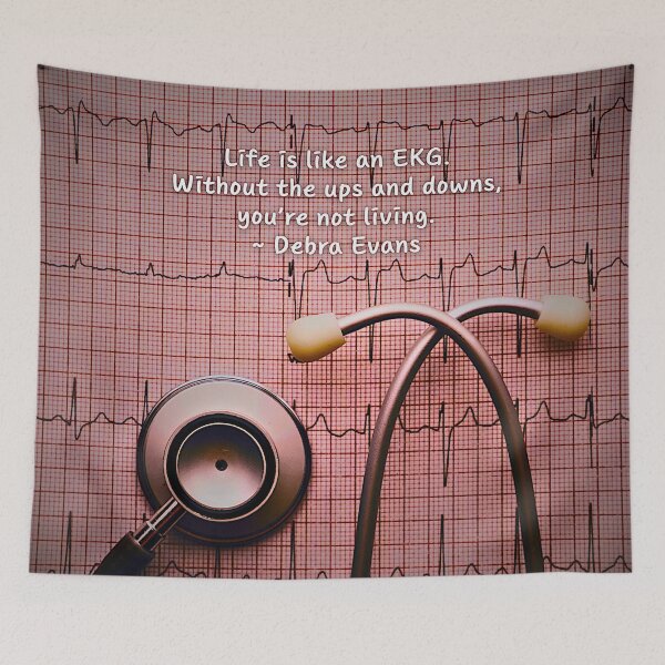 Item preview, Life is like an EKG designed and sold by Emilyromrell.