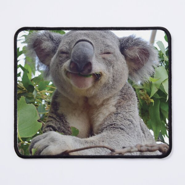 Item preview, A happy koala bear in his habitat. designed and sold by Inspired Arts.