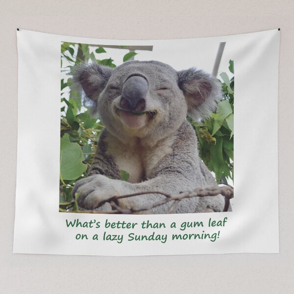 Item preview, A happy koala bear in his habitat. designed and sold by Inspired Arts.