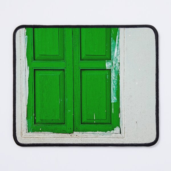 Item preview, Vintage Green Wooden Window | Rustic Architectural Wall Art Print designed and sold by 1993StudioTH.