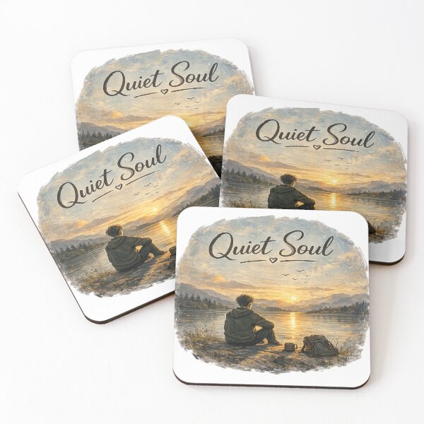Item preview, Quiet Soul | Digital Oil Painting Nature Sticker designed and sold by Genzfirevibes.