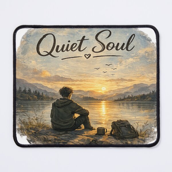 Item preview, Quiet Soul | Digital Oil Painting Nature Sticker designed and sold by Genzfirevibes.