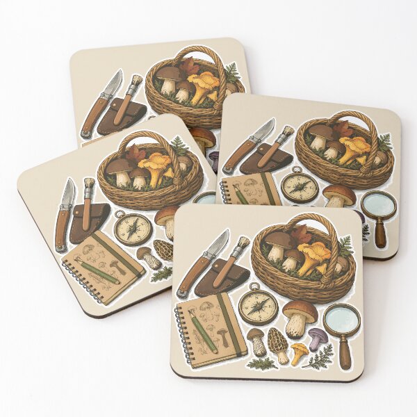 Item preview, Mushroom Foraging Essentials | Mycology Field Kit | Mushroom Hunter Gear | Forest Explorer Gift designed and sold by SimplePoDesign.