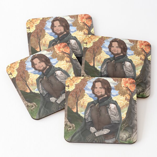 Item preview, Fantasy Paladin in an Autumn Forest designed and sold by JaybirdArtCreations.
