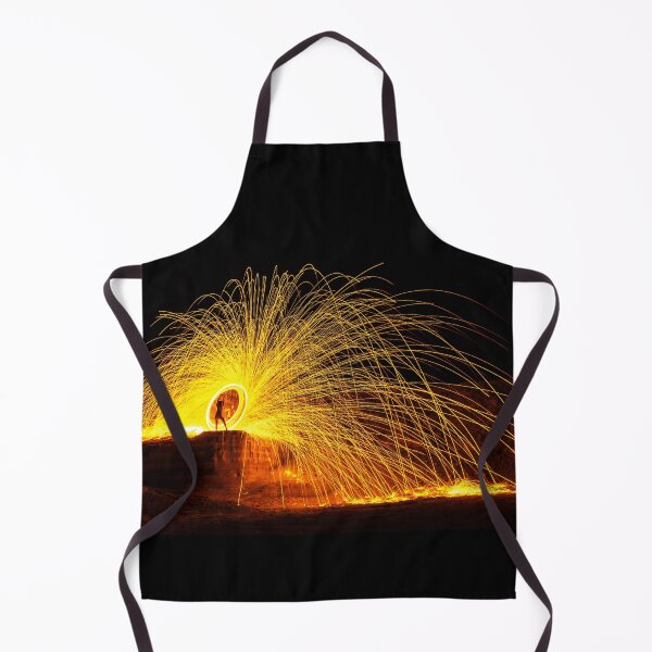 Item preview, Fire Dance Metallic Filament Night Explosion Art designed and sold by Amitphotos.