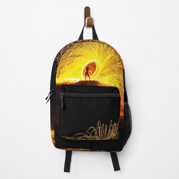 Item preview, Fire Dance Metallic Filament Night Explosion Art designed and sold by Amitphotos.