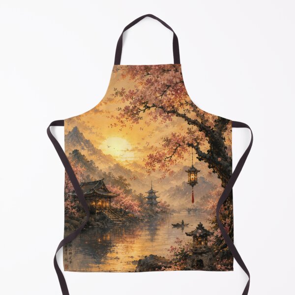 Item preview, Whispers of Sakura Lake designed and sold by Sanctum Icons.