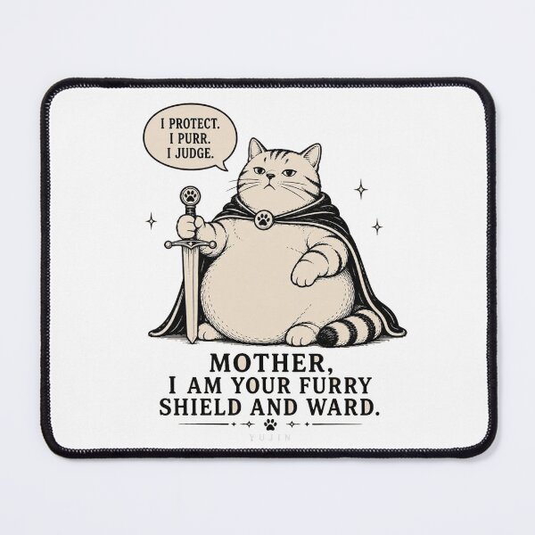 Item preview, I Protect. I Purr. I Judge. designed and sold by Mystic & Celestial Art.