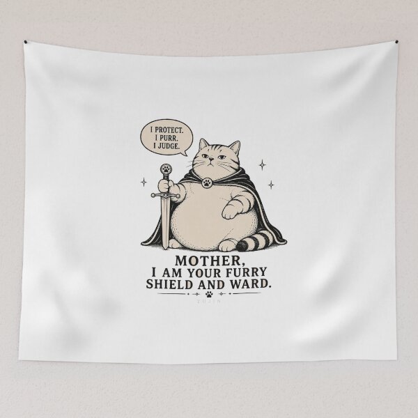 Item preview, I Protect. I Purr. I Judge. designed and sold by Mystic & Celestial Art.
