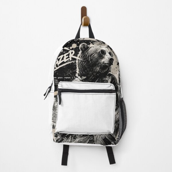 Item preview, Urban Bear Grazer Streetwear Grunge Illustration designed and sold by Abidel.
