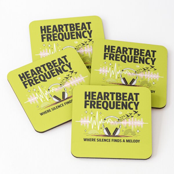 Item preview, Music heartbeat frequency, where silence finds a melody designed and sold by trendie-tees.