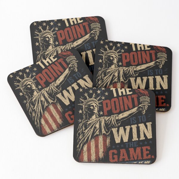 Item preview, The Point Is To Win The Game. Don't You Point At Me American Patriot Winning Freedom designed and sold by SkeletonsDanger.