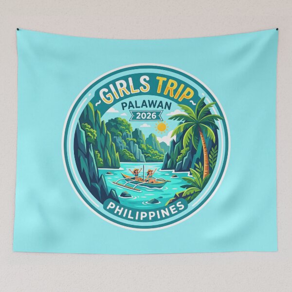 Item preview, Girls Trip 2026 Palawan Philippines Outrigger designed and sold by SplashTastic.