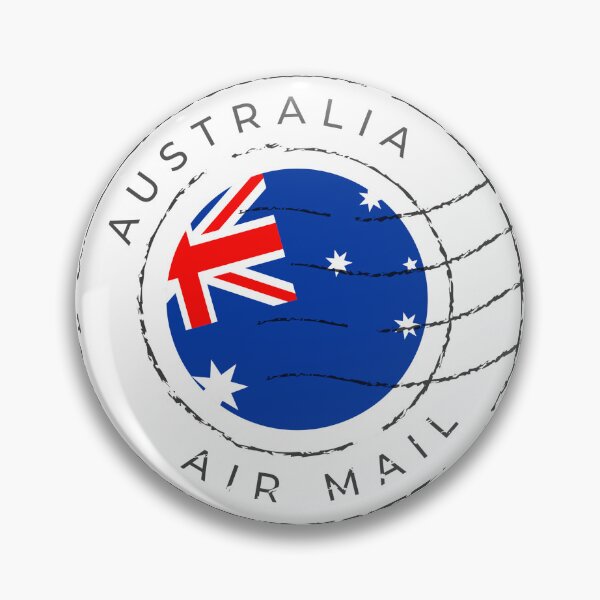 Item preview, Australia Air Mail Stamp designed and sold by Dimensionality.