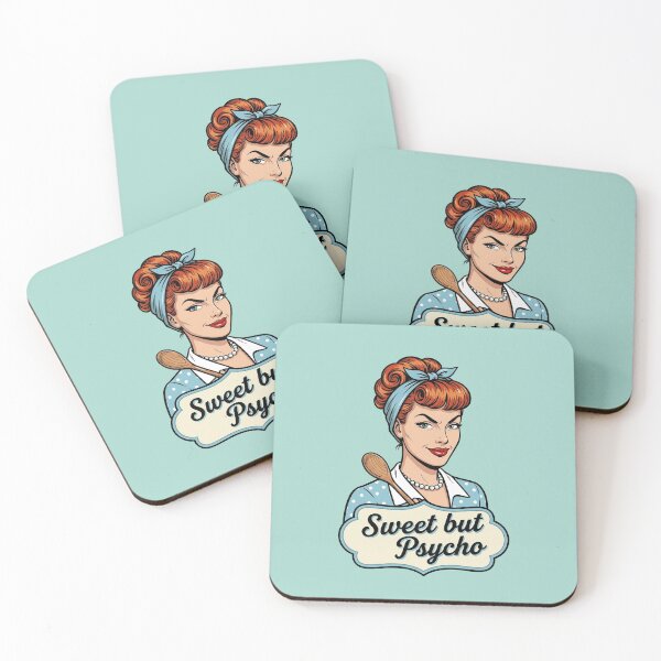 Item preview, Sweet but Psycho- 1950s Housewife designed and sold by Tantessa.