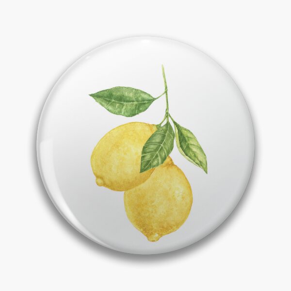 Item preview, Watercolor Lemons With Azulejo Frame designed and sold by eves_aquadreams.