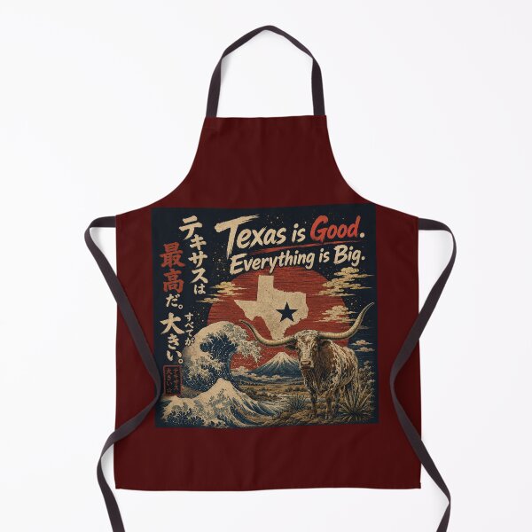 Item preview, Texas is good. Everything is Big. Japanese Ukiyo-e Edition designed and sold by SamuraiJAP.