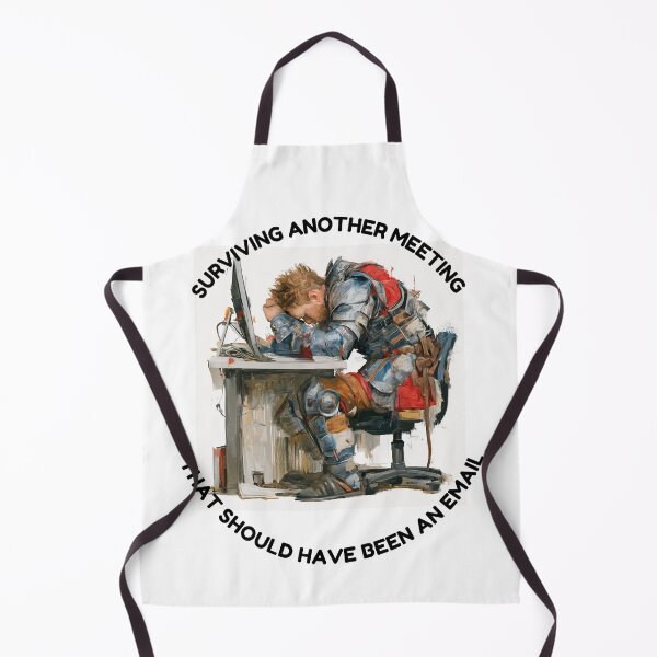 Item preview, Corporate Warrior Renaissance Knight - Funny Office Burnout Meme designed and sold by Artmugic.
