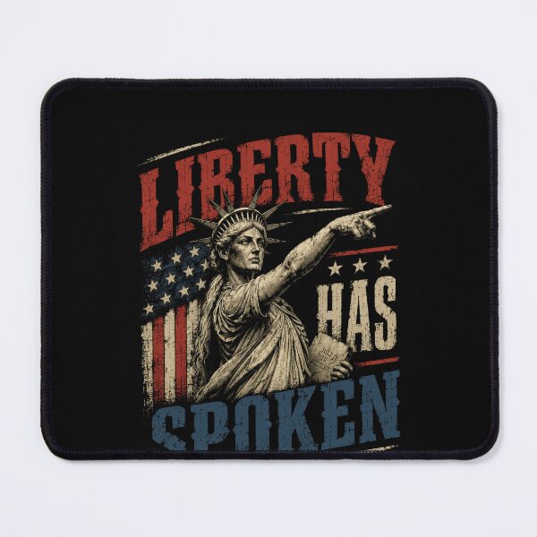Item preview, Liberty Has Spoken American Patriot Freedom USA National Pride designed and sold by SkeletonsDanger.