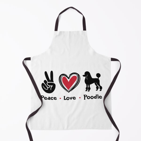 Item preview, Peace Love Poodle Dog Lover designed and sold by teeperfect.