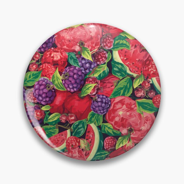 Item preview, Fruits pattern red and purple  designed and sold by Heaven1111.