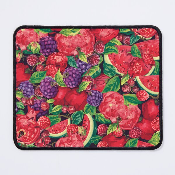 Item preview, Fruits pattern red and purple designed and sold by Heaven1111.
