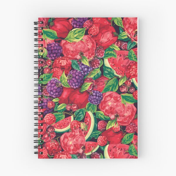 Item preview, Fruits pattern red and purple  designed and sold by Heaven1111.