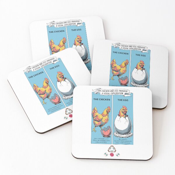 Item preview, The Chicken and Egg Paradox: A Visual Exploration designed and sold by Whimsy Trail Co.