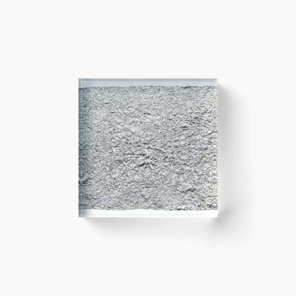 Item preview, Crumpled Aluminum Foil Texture Background Photo designed and sold by OsakaYumeWorks.
