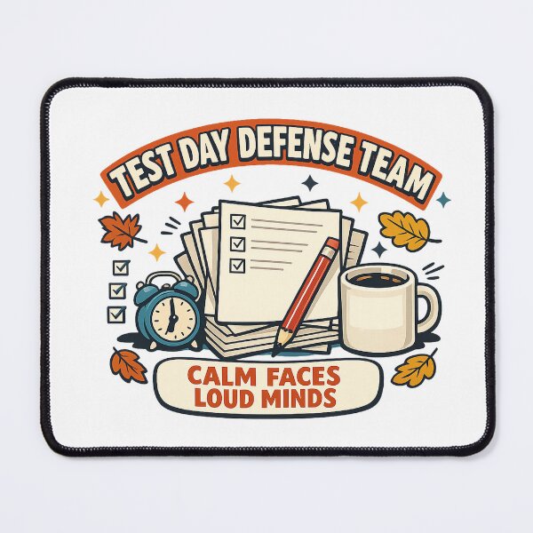 Item preview, Test Day Defense Team Funny Teacher Shirt designed and sold by Concrete Coffee Studio.