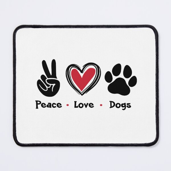 Item preview, Peace Love Dogs Paw designed and sold by teeperfect.