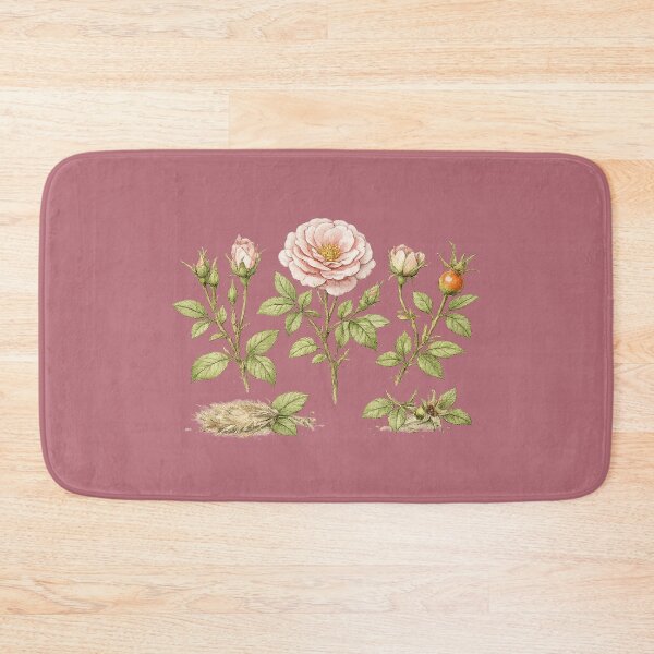 Item preview, Garden Roses Botanical Illustration – Victorian Watercolor Rose Life Cycle Plant Art designed and sold by MagicMakerPh.