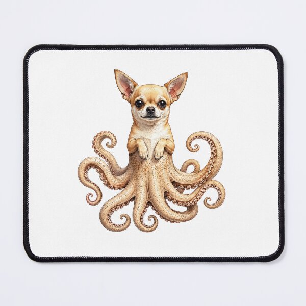 Item preview, Chihuahua Octopus mashup T-Shirt designed and sold by bloomrocketz.