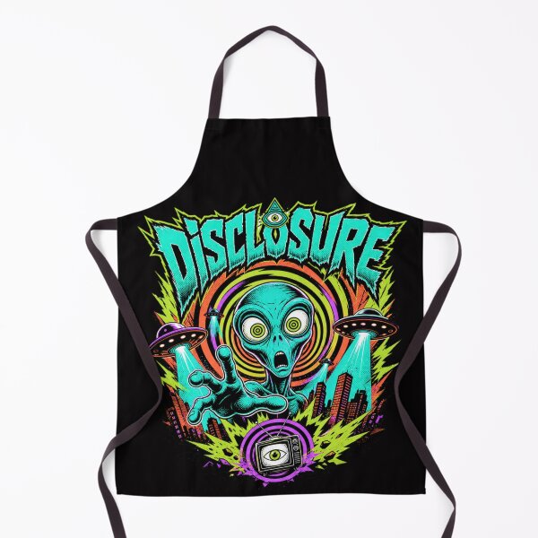 Item preview, Alien Disclosure Sci-Fi Retro Art designed and sold by HoshisWorld2018.