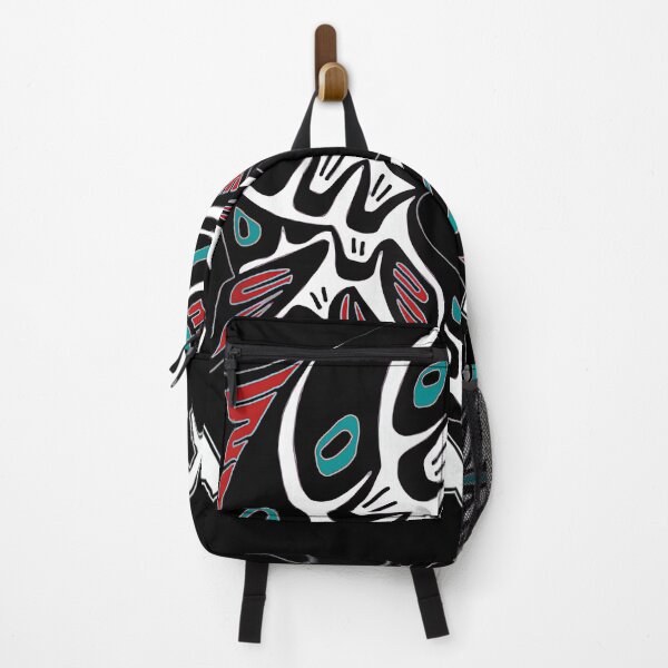 Item preview, Alaska Salmon Fishing Native American Indigenous Tlingit Art designed and sold by SylviaYLaughlin.