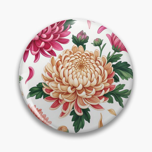 Item preview, Chrysanthemums designed and sold by FunFitsFactory.