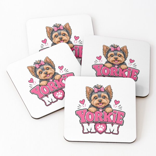Item preview, Yorkie Mom Funny pet puppy dog vintage design for yorkshire terrier owners and yorkie lovers designed and sold by LD ART.