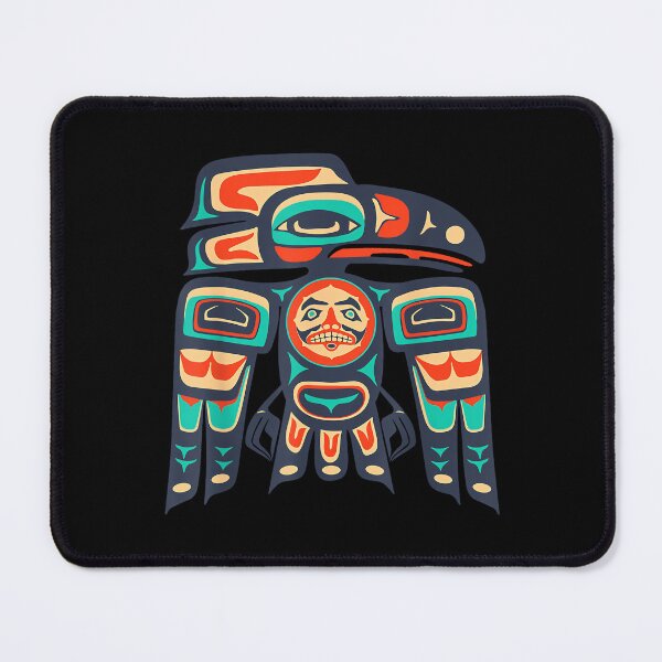Item preview, Alaska, Raven Haida Tribal Art, Native American Totem designed and sold by SylviaYLaughlin.