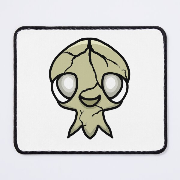 Item preview, Cute Cracked Skull Monster – Spooky Kawaii Halloween Sticker designed and sold by davidmalec.