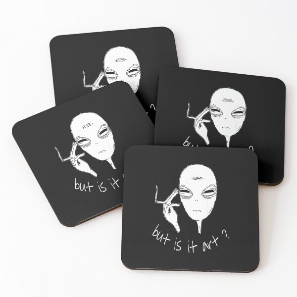 Item preview, Alien But Is It Art T-Shirt Funny Smoking Alien designed and sold by SylviaYLaughlin.