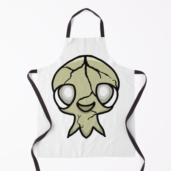 Item preview, Cute Cracked Skull Monster – Spooky Kawaii Halloween Sticker designed and sold by davidmalec.