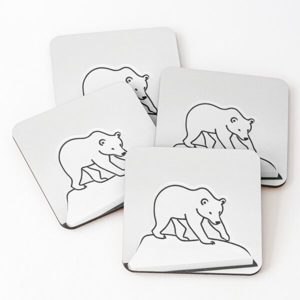 Item preview, Art - Stylized Polar Bear, Contemporary Scandinavian Design designed and sold by World-Pets.