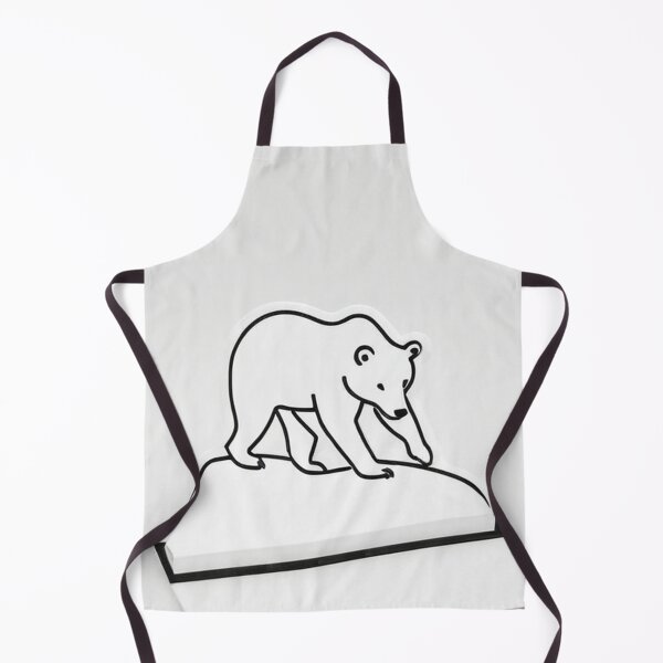 Item preview, Art - Stylized Polar Bear, Contemporary Scandinavian Design designed and sold by World-Pets.