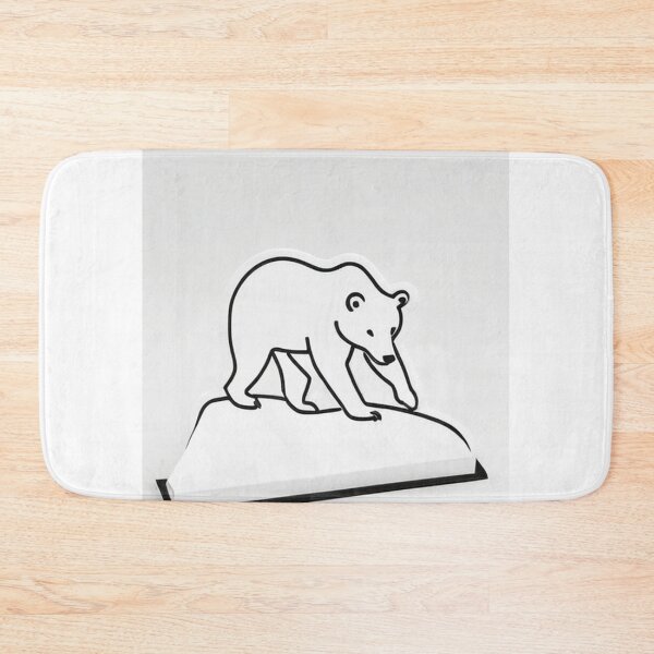 Item preview, Art - Stylized Polar Bear, Contemporary Scandinavian Design designed and sold by World-Pets.