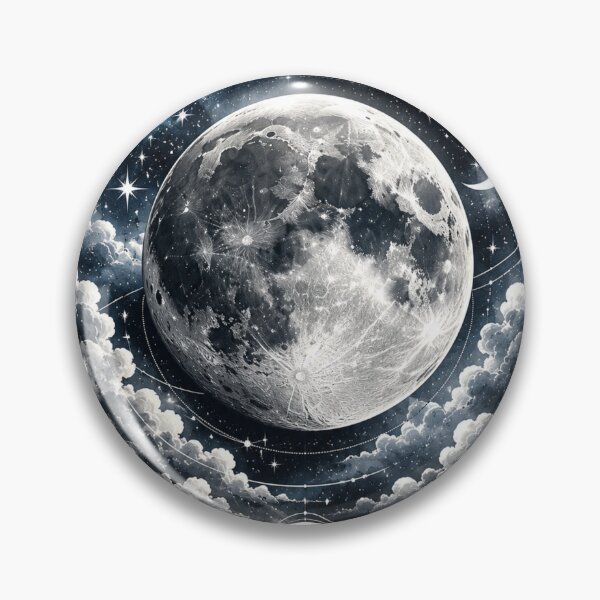Item preview, Moon – Our Celestial Companion | Space & Astronomy Design designed and sold by cosmorastudio.