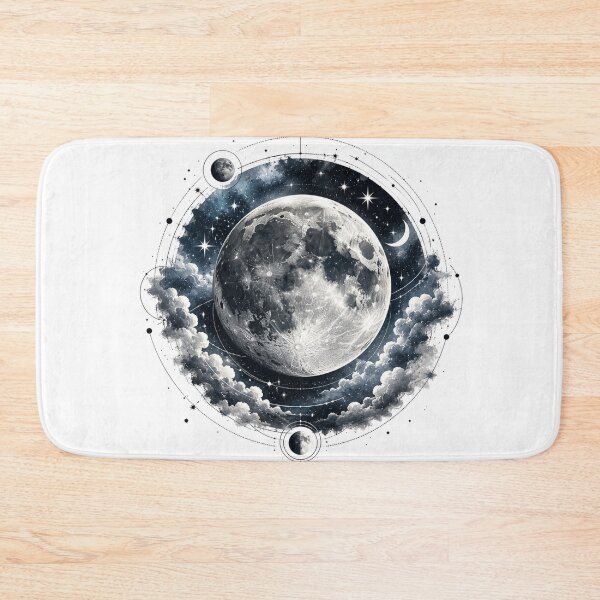 Item preview, Moon – Our Celestial Companion | Space & Astronomy Design designed and sold by cosmorastudio.